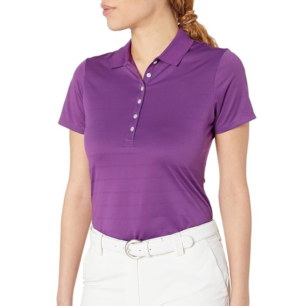 Callaway Short Sleeve Opti-dr Performance Golf Polo Shirt Purple Women’s XL
